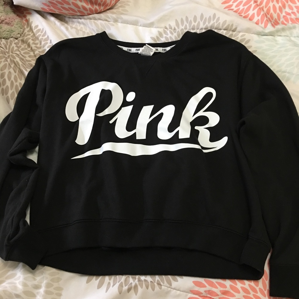 Pink sweat shirt